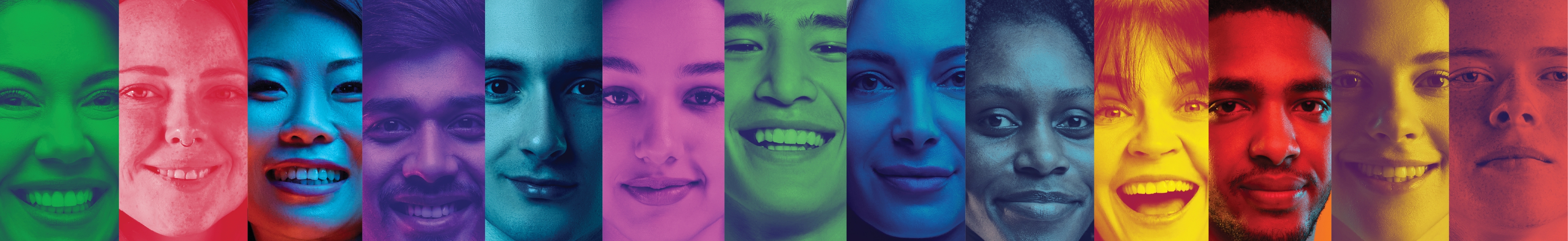 Diversity of human faces. 
