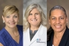 From left: Whole Health Clinic Practice Management Director Lori Wellman, MC, NCC; Medical Director Ann Mathias, DO; co-founder and Psychiatry Vice Chair Patricia Harrison-Monroe, PhD.