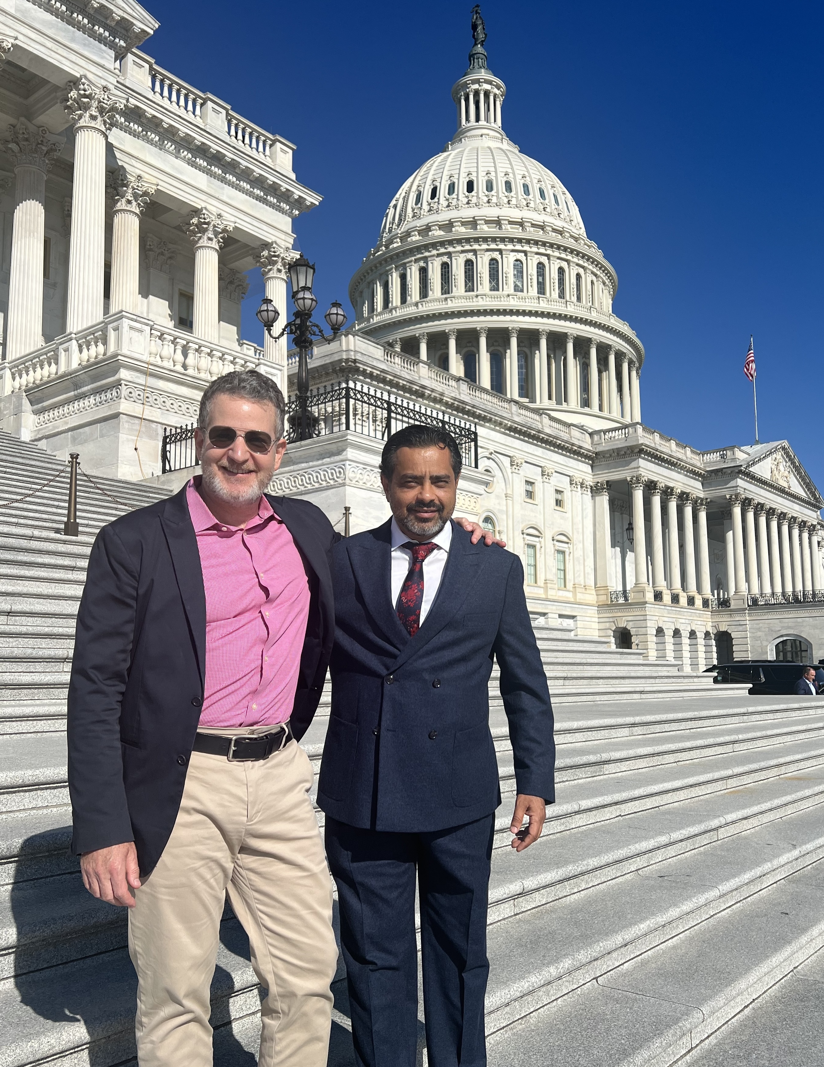 From left to right: Jordan Karp, MD, College of Medicine – Tucson, Ayman Fanous, MD, College of Medicine – Phoenix. Sept. 10, 2024. 